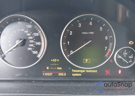 2011 BMW 535I из США, поврежденный, VIN WBAFR7C53BC801925